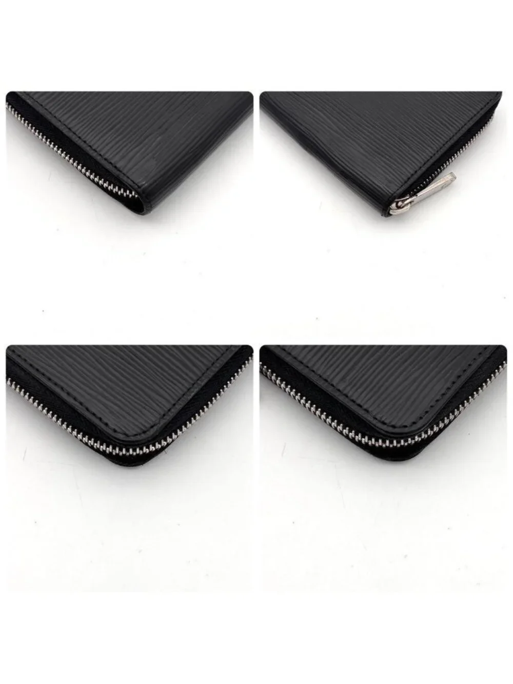 Louis Vuitton Epi Zippy Wallet Noir Black